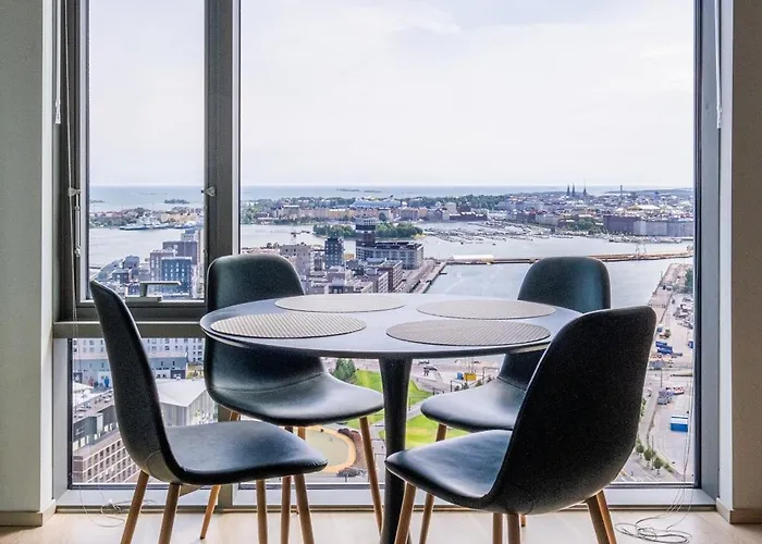 26Th Floor Helsinki High Point 1 Bdr Apartment With City View